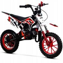 Vaikiškas mini krosinis motociklas XTR 701 49 cm³, raudonas, nuo 6 metų