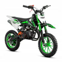 Vaikiškas mini krosinis motociklas XTR 702, 50cc, dideli ratai, sustiprintas rėmas