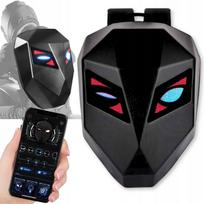 Motociklo kuprinė, atspari vandeniui, su Bluetooth LED ekranu šalmo akims