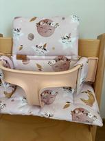 Vandeniui atspari pagalvėlė Stokke Tripp Trapp 2in1, Moons Roses