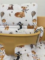Atsparios vandeniui pagalvėlės Stokke Tripp Trapp, 2in1, Animals Circus