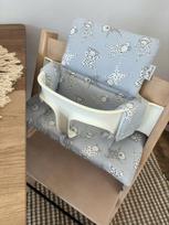 Medvilninės pagalvėlės Stokke Tripp Trapp 2in1, mėlynos