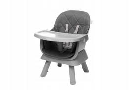Maitinimo kėdutė 4BABY MASTER XXIII pilka