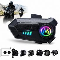 Motociklo Bluetooth Y10 šalmo interkomas, IPX6, su triukšmo slopinimu, 1 vnt.