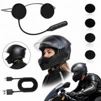 Motociklininko ausinės su triukšmo slopinimu, „Bluetooth 5.3“, laisvų rankų įranga