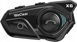 Motociklo šalmo laisvų rankų įranga WECLEAR X6 su Bluetooth
