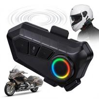 Motociklo laisvų rankų įranga su Bluetooth, HD garsiakalbiais, muzikos atkūrimu, IPX6