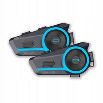 Motociklininkų Bluetooth interkomų rinkinys Asmax OHMI D9 Clip DUO