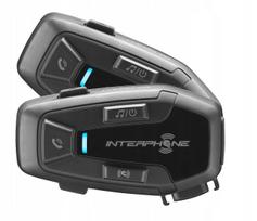 Motociklų interkomų rinkinys INTERPHONE U-COM 7R, 2 šalms