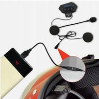 Belaidės Bluetooth 4.0 ausinės motociklininko šalmui