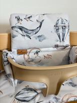 Vandeniui atsparios pagalvėlės Stokke Tripp Trapp, 2 viename, „Whales Balloons“