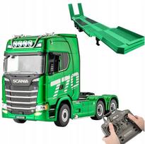Nuotoliniu būdu valdomas sunkvežimis SCANIA 1501 su puspiekabe HUINA 1502