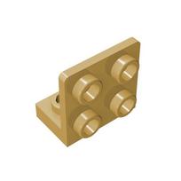 10 pcs lot 99207 Bracket 1x2-2x2 Inverted Building Blocks Moc Accessories Compatible with Brick Toys Children 10pcs smėlis
