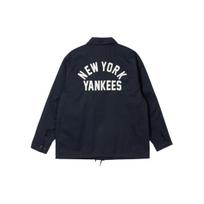 New Era Raidžių Spausdinimo Polo Apykaklės Ilgomis Rankovėmis Striukė Unisex Striukės 14179175 XL black