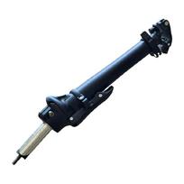 Extendable Quickly release Bike Stem Height Adjustment Folding Bicycles Telescopic Stem Quick Installation Bicycles Part 1 black