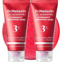 Dr. Melaxin TX Astaxanthin Overnight Sleeping Pack Wrapping Mask Pack, 80ml, 2 pcs red