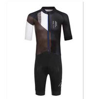 2026 Cycling Suit Onesie Outdoor Sports Mountain Bike Competition Suit Quick Drying Men's Summer Rider Gear XS black