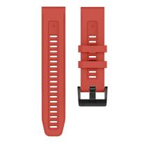 For Amazfit T-Rex Ultra 2 51mm Watch Band Silicone Replacement Outdoor Breathable Wristband for Amazfit T-Rex Ultra 2 51mm Strap T-Rex Ultra 2 51mm raudona