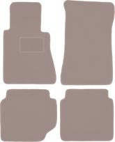 Velour Car Mats For Mercedes W123 Sedan, Wagon (1975-1986) smėlis