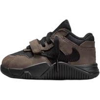 Travis Scott x Jordan Jumpman Jack Slip Resistant Abrasion Resistant Low top Toddler Shoes Black Brown FJ2852-204 25 ruda