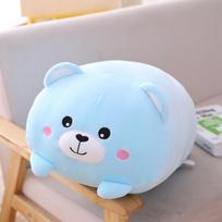 All Kinds of Animal Sweet Dinosaur&Pig&Cat&Bear Plush Toy Soft Cartoon Panda&Hamster&Elephant&Deer Stuffed Doll Pillow Gift 20cm white