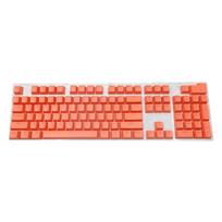 104pcs Ergonomic Fashion Mechanical Keyboard Keycap Notebook Button Accessories oranžinė