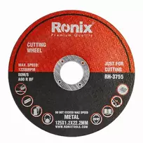 Pjovimo diskas Ronix RH-3755 – 125 × 1,2 × 22,2 mm
