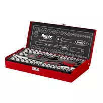 Galvučių rinkinys Ronix RH-2641 – 40 vnt., 1/4 ir 3/8 colio