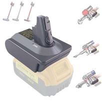 Adapteris Dyson V6/V7/V8 siurbliams su DeWalt 18V/20V baterijomis (DW18V678)