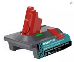 Dyson V6/V7/V8 - Makita 18V LXT akumuliatoriaus adapteris
