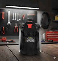 Bosch Green PBA 18V - Dewalt 18V/20V & Milwaukee M18 akumuliatoriaus adapteris