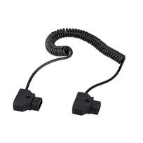 D-tap 2 Pin Male To Male Extension Adapter Cable For Dslr Rig Anton Bauer Battery Dtap To Dtap Elastic Cable 1m