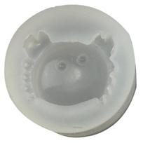 2Pcs Cute Turtle Crab Mold Food-Grade Silicone Mold Chocolate Resin Soap Mold Easy-Release Reusable Baking Mold for Cake Decor Decompression Toy A gray