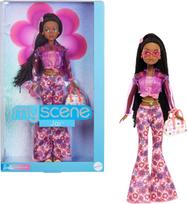 Barbie Signature My Scene Jai Collector Doll JBH84 Y2K Outfit with Doll Stand pink