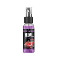 3 In 1 Rapid Ceramic Coating Fortify Car Wax Polish Spray Hydrophobic Intense Gloss Shine For Glass&Wheels&Paint Sealant Detail gray