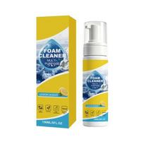 Foam Cleaner for Car Interior Multi-Purpose Auto Leather Seat Care Kit Effective Stain yellow