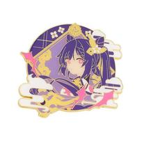 Vibrant Genshin Impact Character Badge High Quality Metal Brooch For Game Fans XZ1254 blue