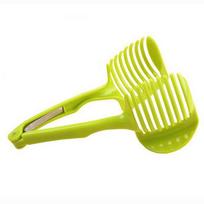 Compact Lemon Tomato Slicer Food Divider Red City Slicing Tool yellow