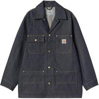 Carhartt WIP FW25 Aden Chore Coat Long Sleeve Work Jacket Men jackets I036256-01-01 XL black