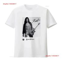 Richie Kotzen signed T shirt Cotton For Fan S to 4XL 3A651 vintage Washed homme Soft Casual Sli XXXL