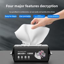 12/30/80/64 Pc/bag Shoes Cleaning Wet Wipes Shine Stain Removal Water-free Washing No-marks Sport / Leather Snow Boot White Shoe Care Wipes 80pcs/bag white