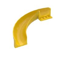 5pcs 11267 Slide Bricks Curved 180° Parts Compatible MOC Building Block Adult Kids DIY Education Creative Toy Model 5pcs geltona
