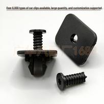 Volkswagen Skoda Rear Bumper Fixing Buckle WHT005263 for Passat, Santana, Jetta 1 piece black