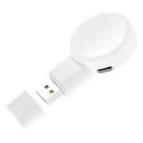 Replacement Magnetic Wireless Charger for Samsung Galaxy Watch Ultra/7 6/5/Pro/4/3/Active2 C black