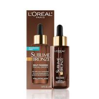 L'Oréal Paris Sublime Bronze Self-Tanning Facial Drops Gradient Tan 30ml brown