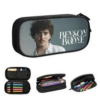 Benson Boone Pencil Cases Big Capacity Pen Bags Pen Box Pencil Pouch For Boys Girls Students Stationery School Office 21x10.5x5cm gray