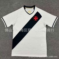 Vasco Da Gama 2025/26 Away Soccer Jersey Mens Football Shirt Medel 17 Coutinho 11 Nuremberg Edition Medium black
