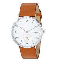 SKAGEN Nam Aaren Laikrodis Cam Vyriškas kvarcinis laikrodis SKW6465 sidabras