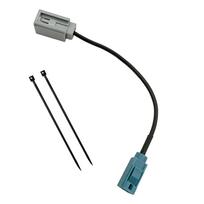 OTORAM GPS Antenna Adapter Connector Converter Cable GT5 FAKRA Z Compatible Eclipse Clarion ATOTO black