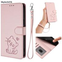 Case For Sharp Aquos Air Sense Basic Active 3 DX Lite P6 R R1 R2 R3 R6 R6G R9 Pro R10 Wish 5 Zero 5 6 5G Shockproof Protection Leather Wallet Cover Sharp Aquos R9 rožinė